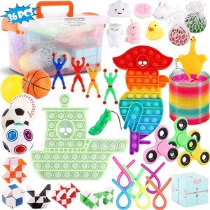 36 Pcs Sensory Fidget Toys Set